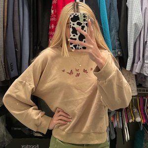 Fly Away Sweater Beige - Princess Polly